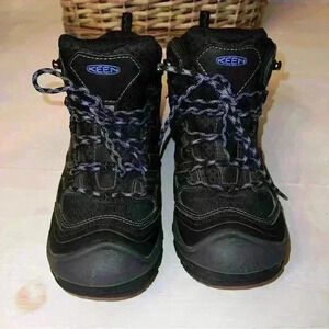Keen Black Lace Up Boots